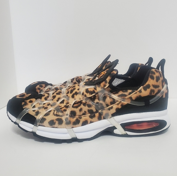 Nike Air Kukini SE Mens Size 11.5 Leopard Print Slip On Running Sneakers Shoes - Picture 3 of 10